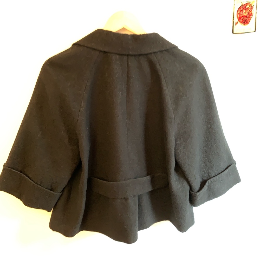 ⭐️NEW PRICE⭐️TAHARI Subtle Black Brocade Jacket Size US 14 PLUS SIZE EUC - Picture 3 of 10